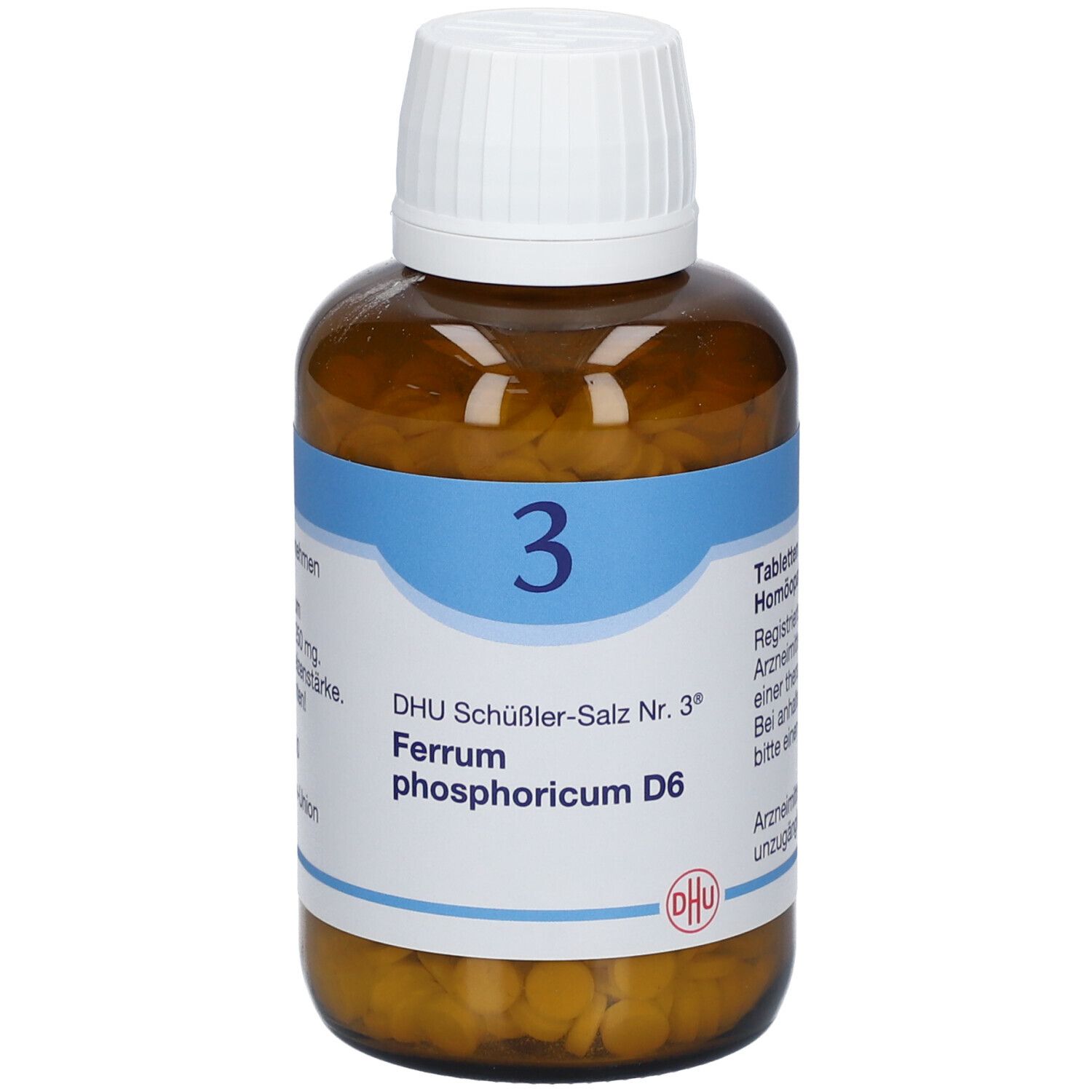 Biochemie DHU 3 Ferrum phosphoricum D 6 Tabletten 900 St