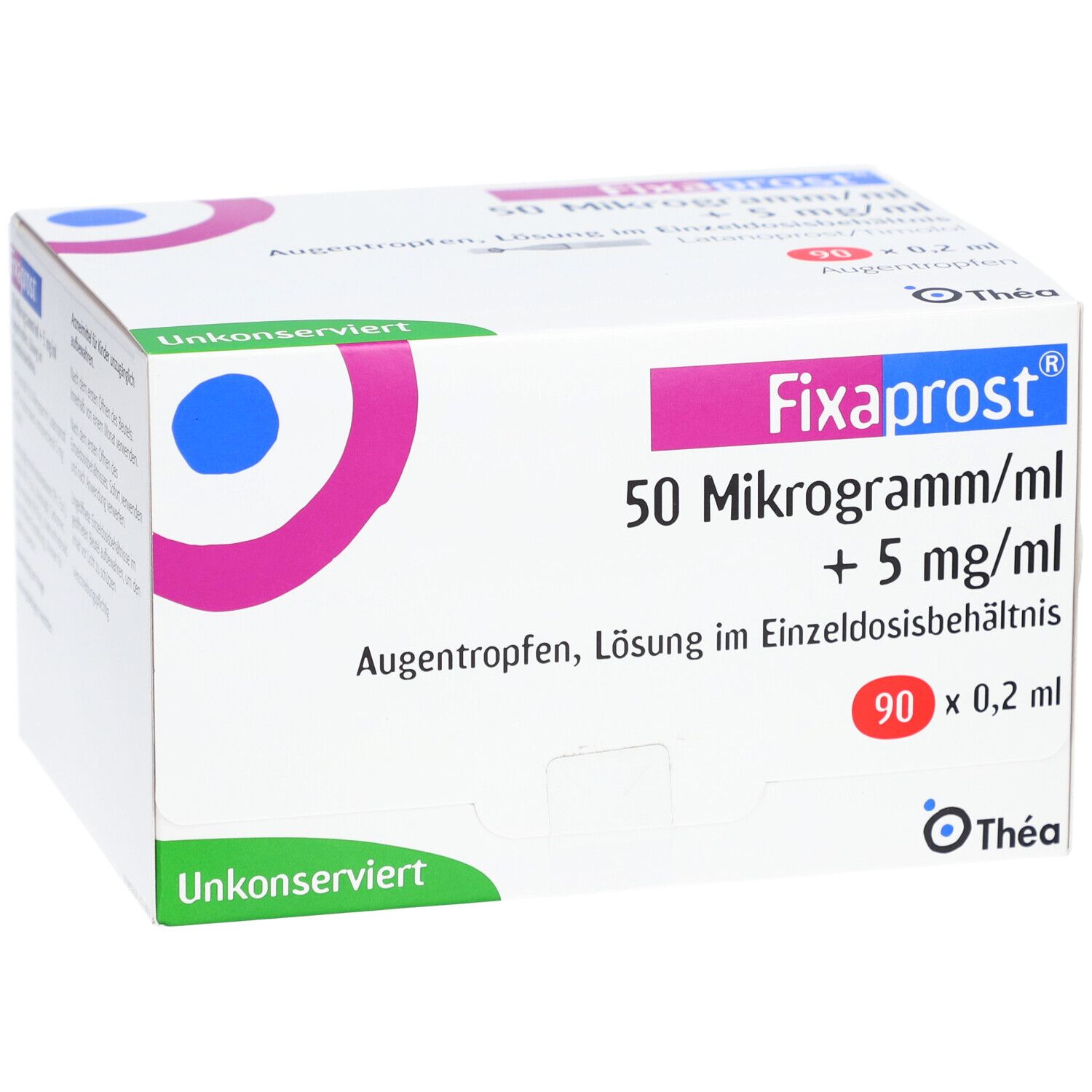 FIXAPROST 50 Mikrogramm/ml + 5 mg/ml Augentr.EDP