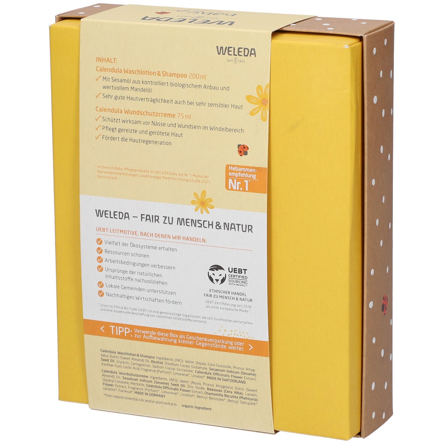 Weleda Geschenkset Babypflege