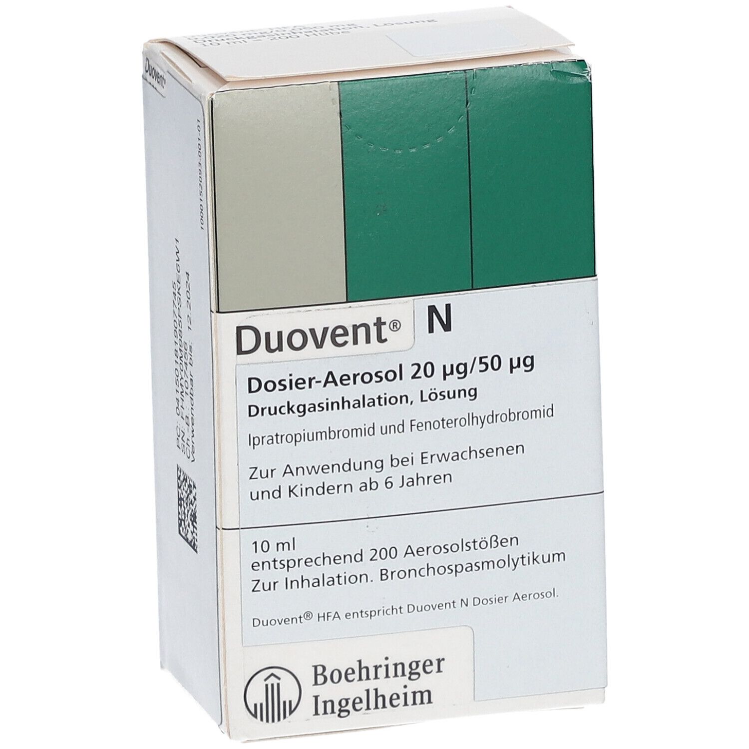 Duovent N Dosieraerosol 20 µg/50 µg