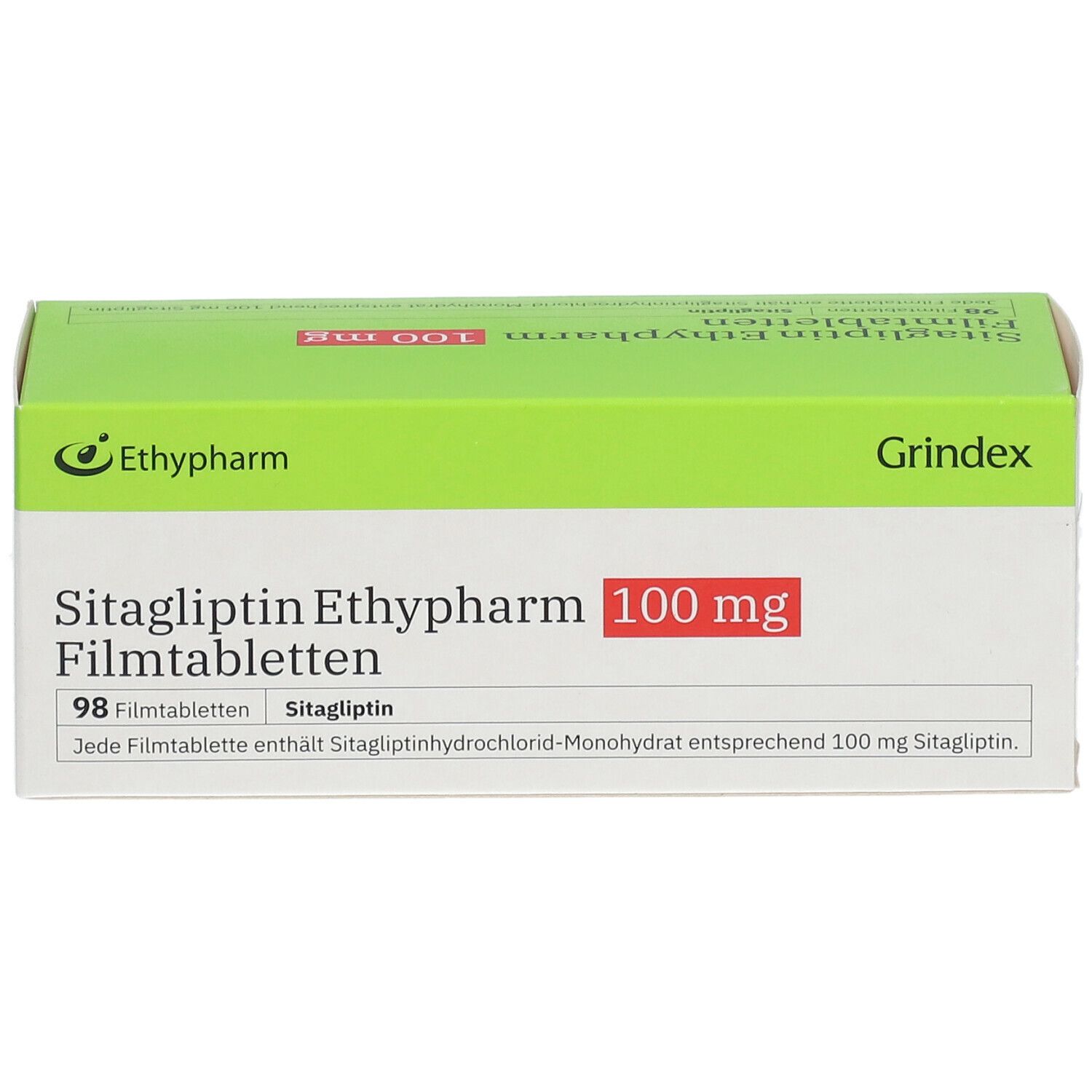 SITAGLIPTIN Ethypharm 100 mg Filmtabletten