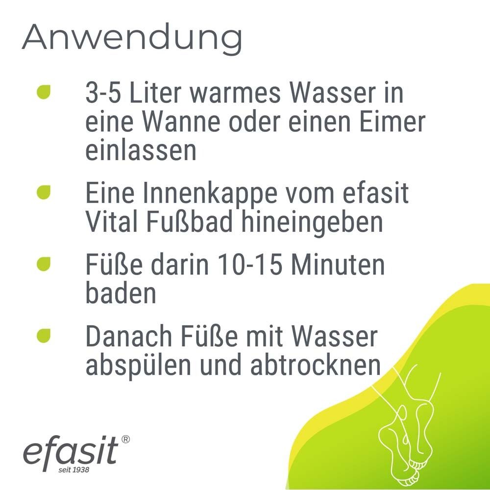 efasit® Vital Fußbad