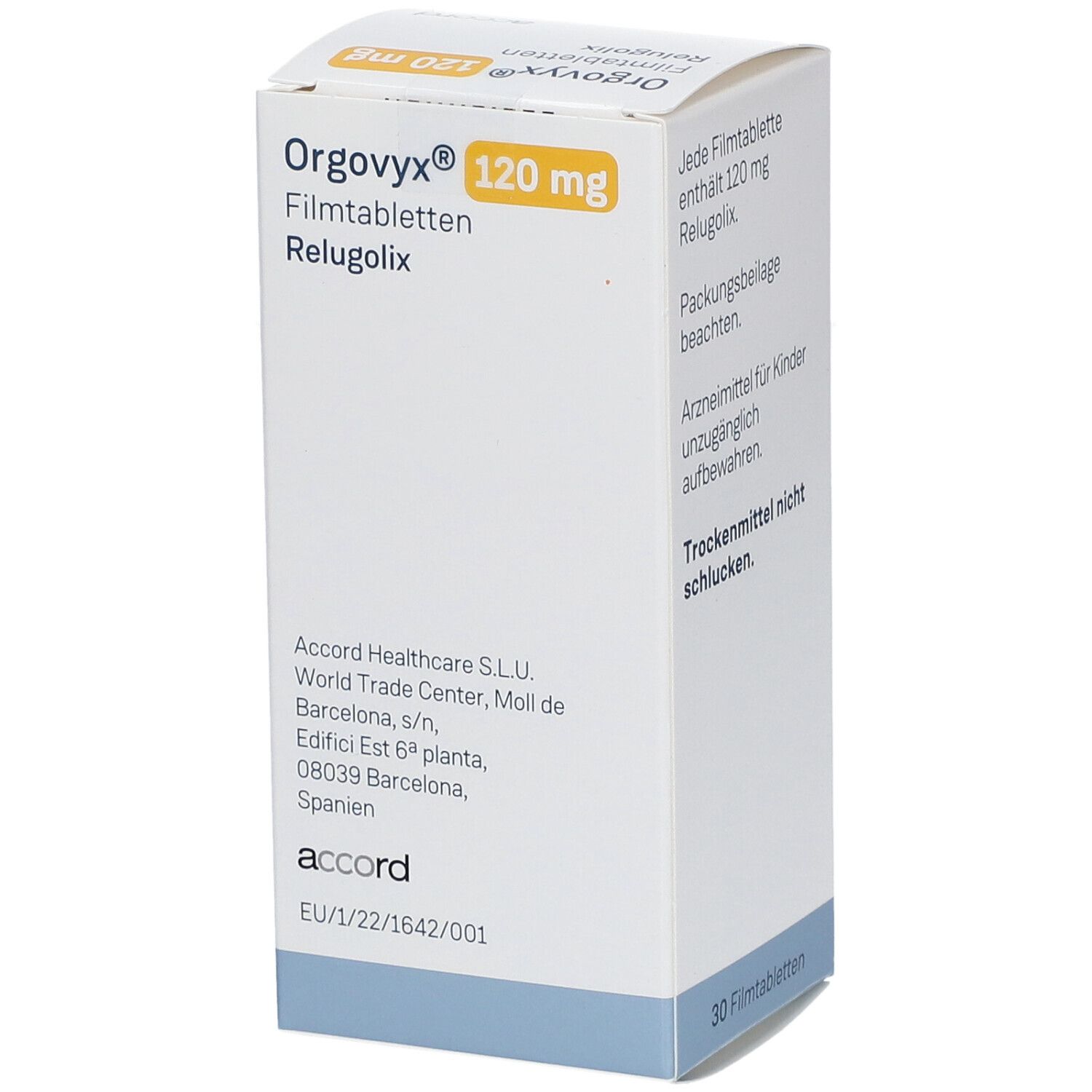 ORGOVYX 120 mg Filmtabletten