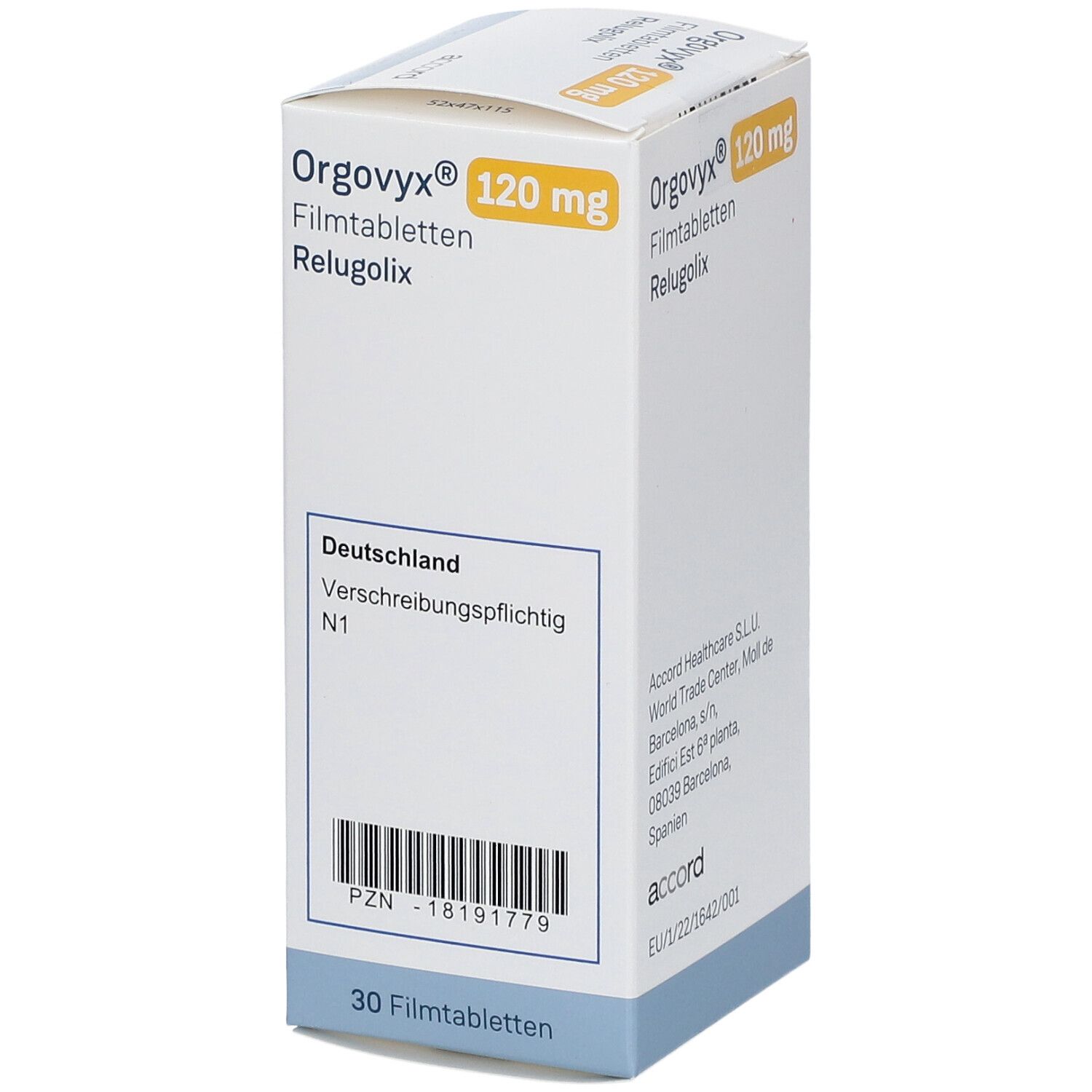 ORGOVYX 120 mg Filmtabletten