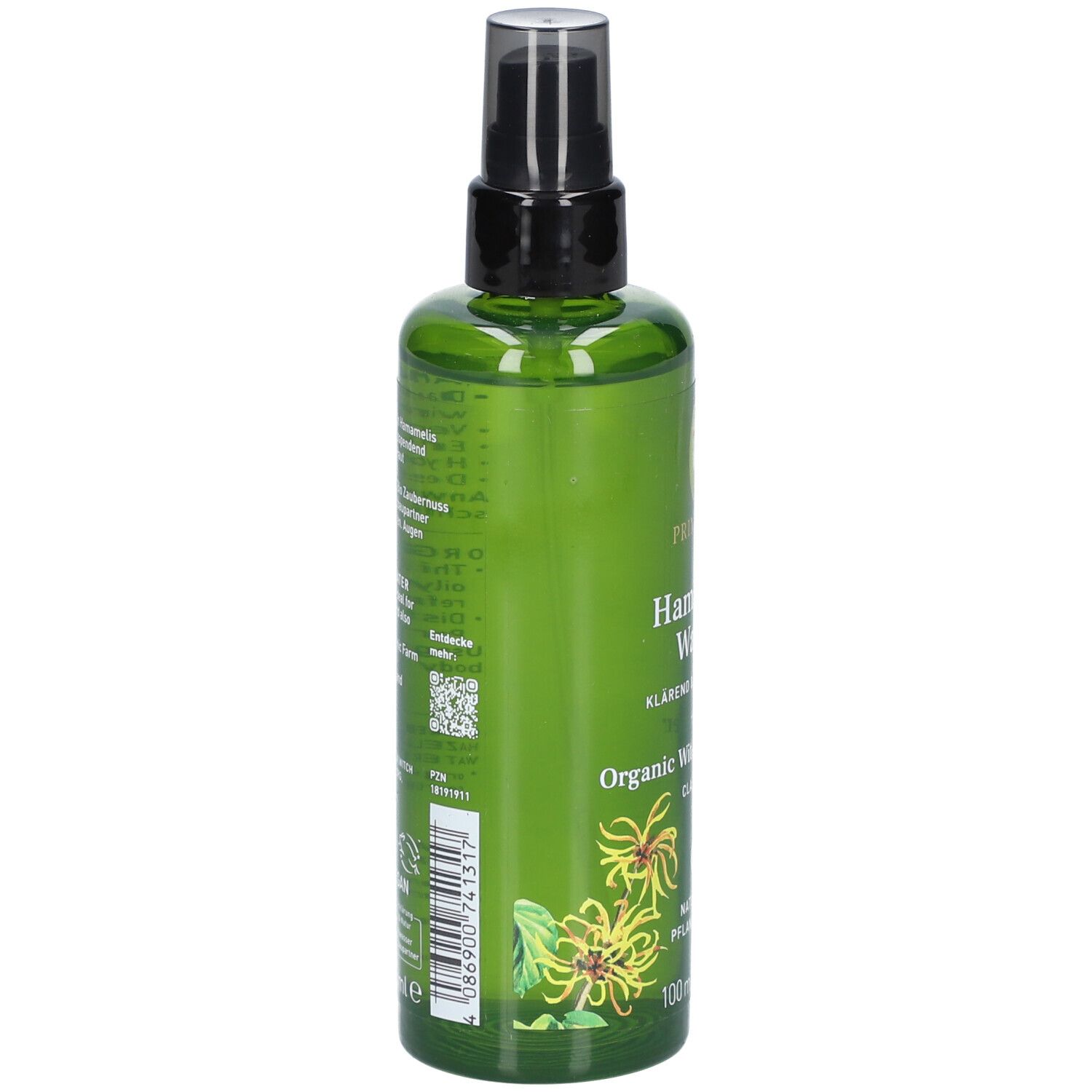 Primavera Hamamelis Wasser Bio Organic Skincare Gesichtswasser