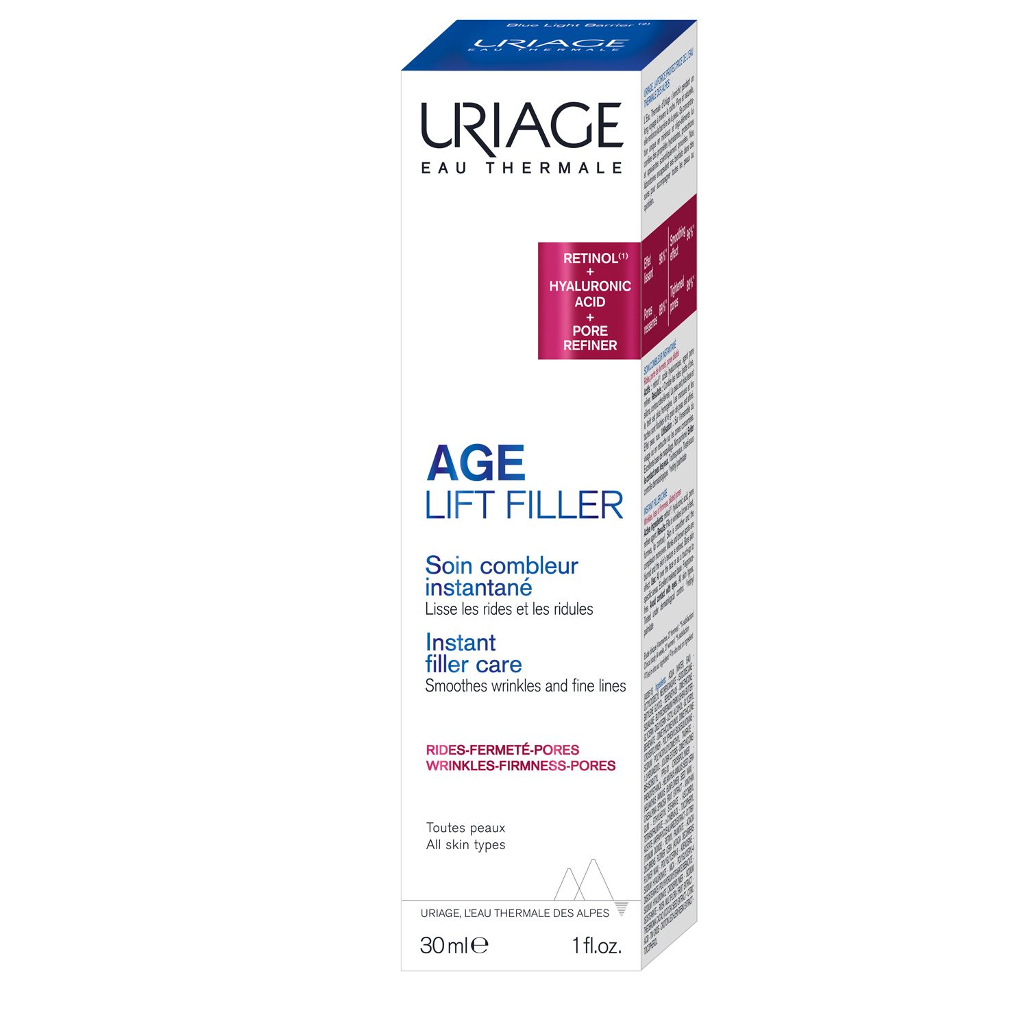 Uriage Age Lift Instant Filler Tagespflege 30 ml Creme