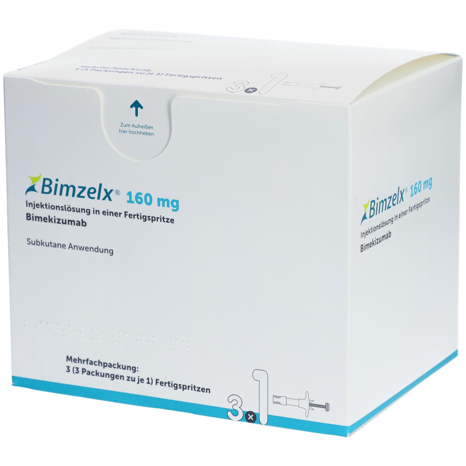 BIMZELX 160 mg Injektionslösung in Fertigspritze