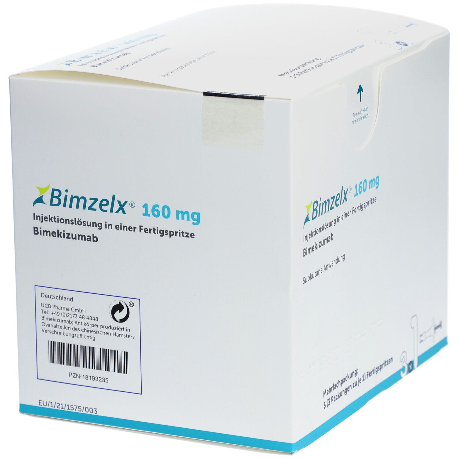 BIMZELX 160 mg Injektionslösung in Fertigspritze