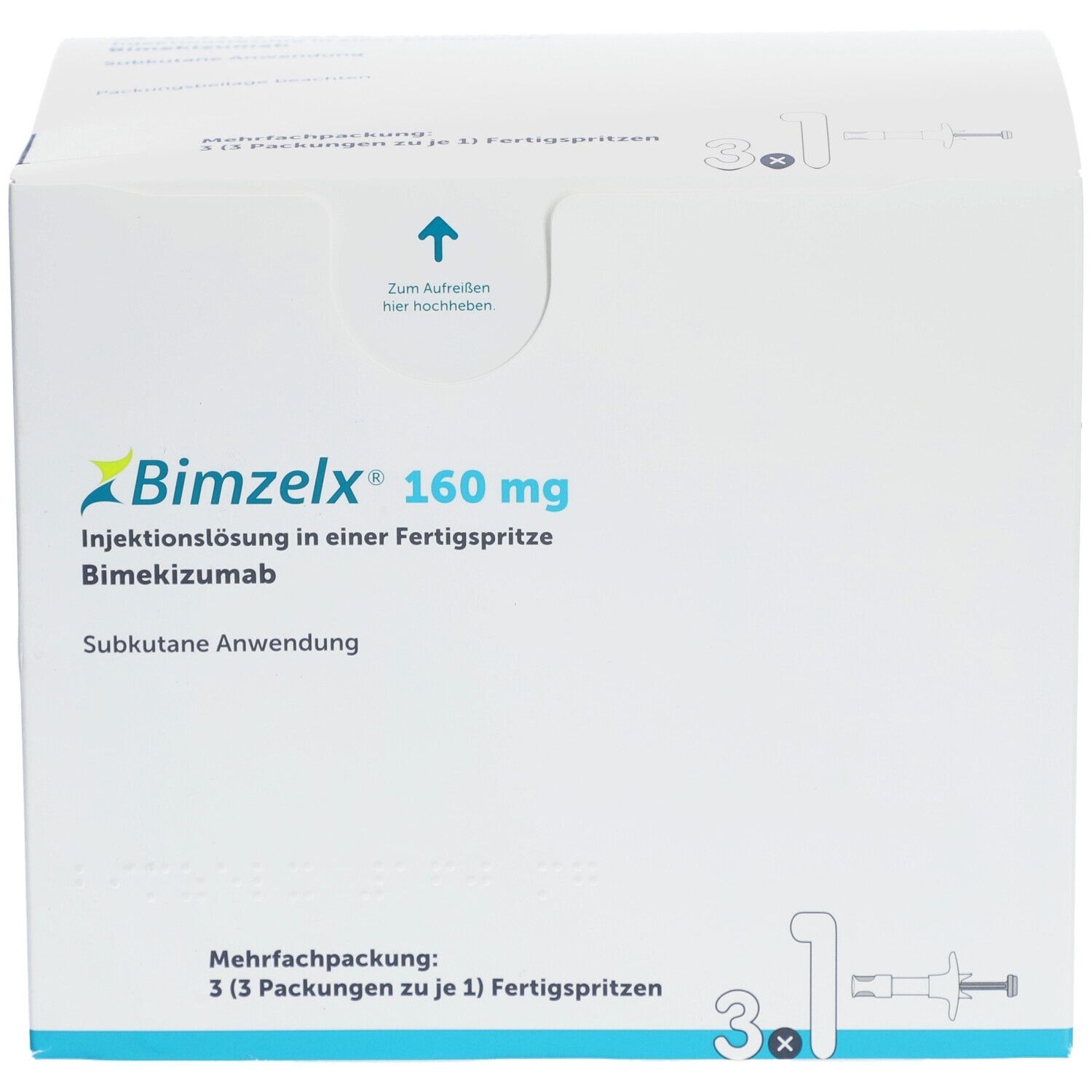 BIMZELX 160 mg Injektionslösung in Fertigspritze