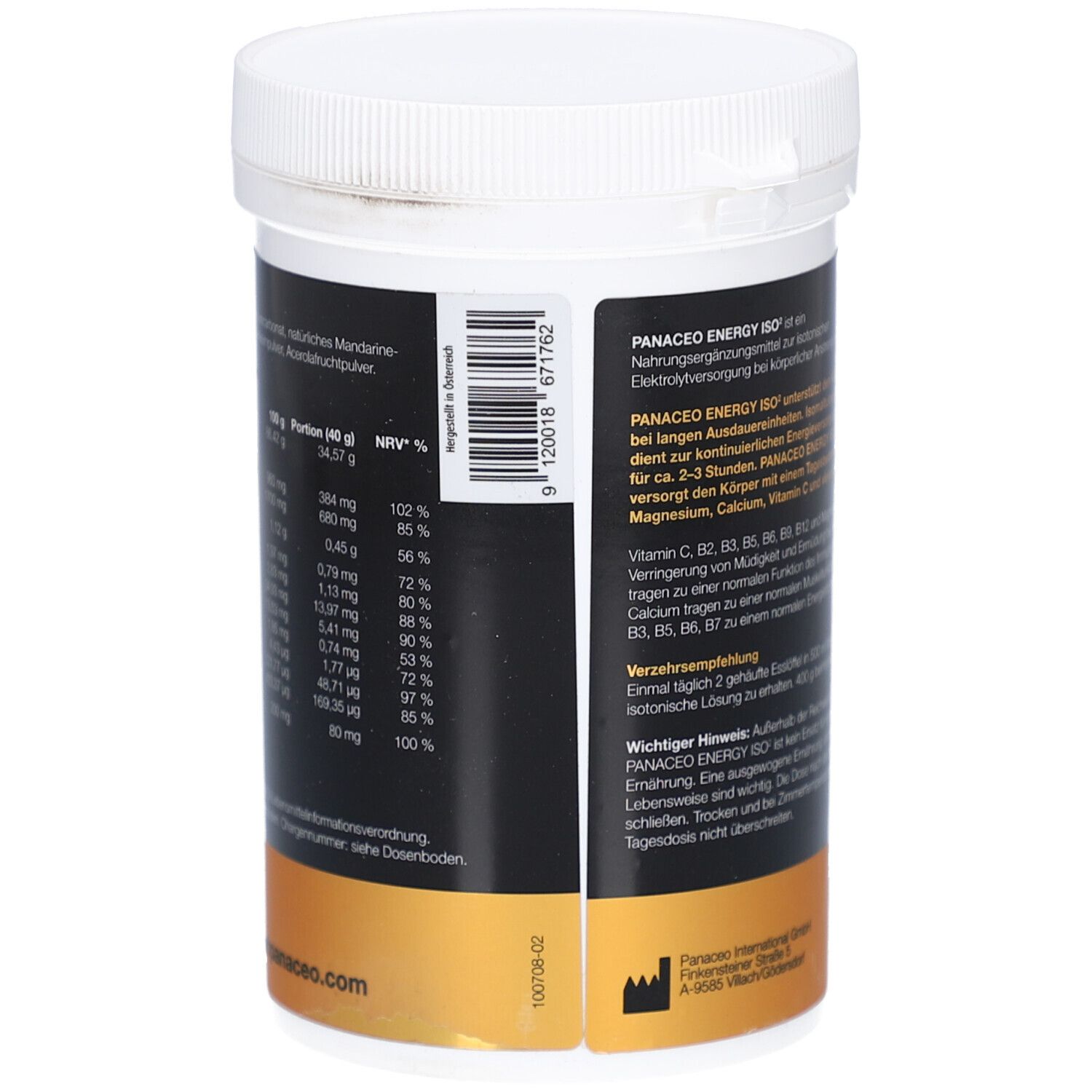 PANACEO ENERGY ISO 2