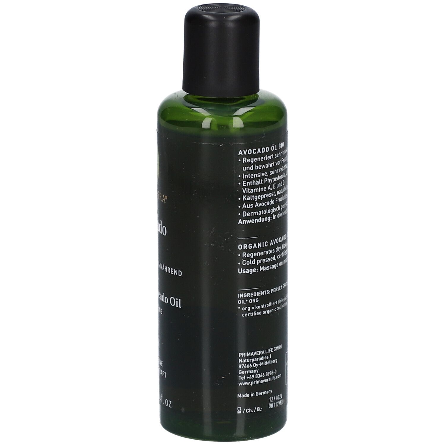 Chosen® Foods | 100 % Reines Avocadoöl – 1 X 250 Ml | Kaltextrahiertes Essbares Avocadoöl In Glasflasche