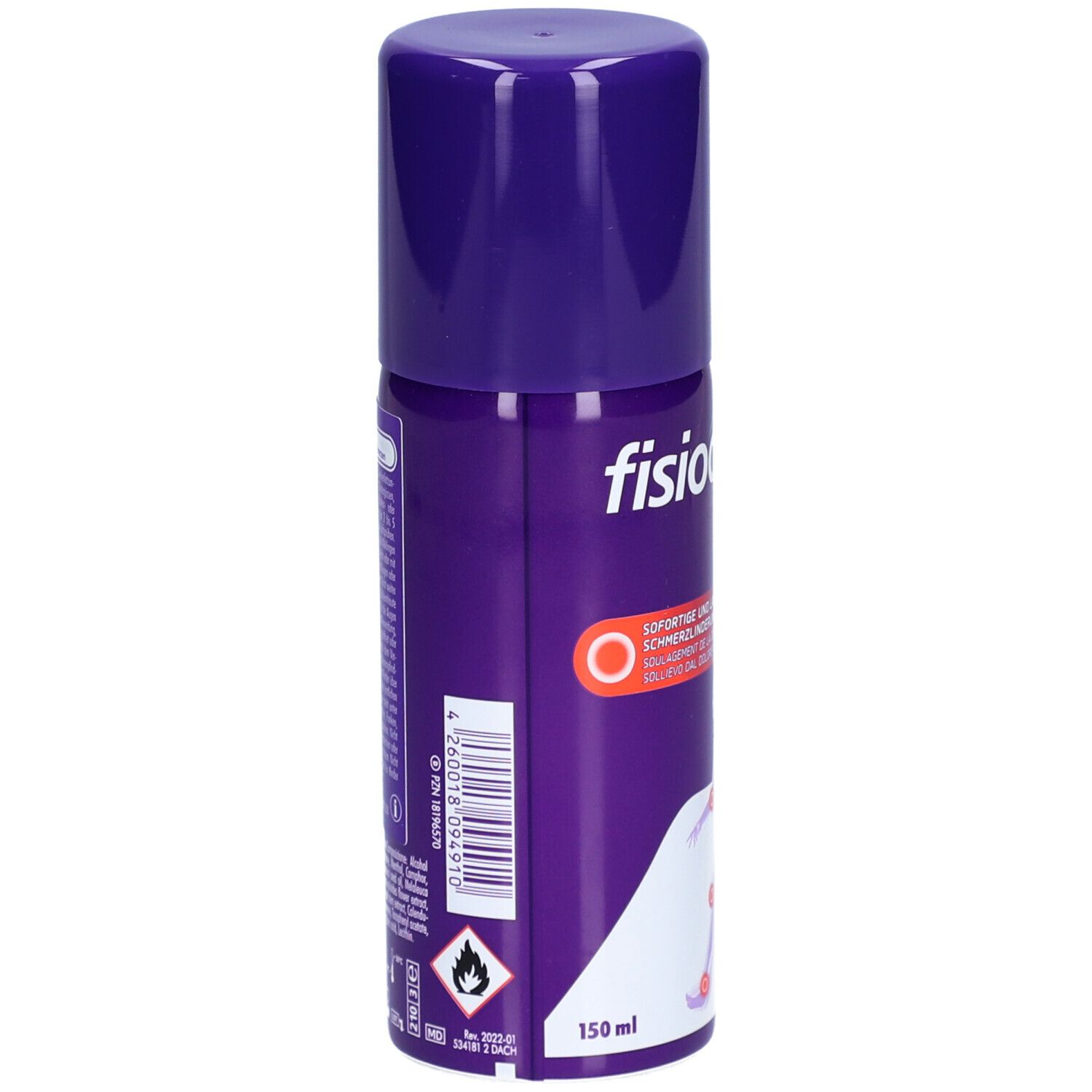 Fisiocrem Spray Active Ice 150 ml