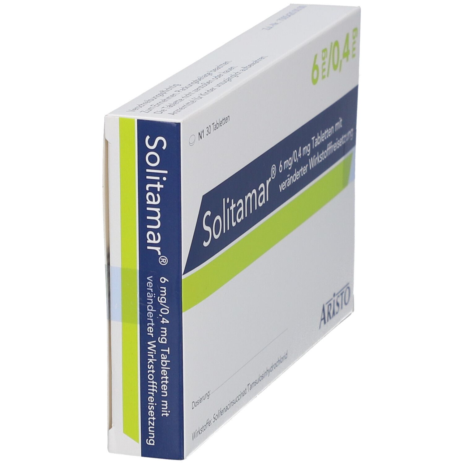SOLITAMAR 6 mg/0,4 mg Tab.m.veränd.Wirkst.-Frs.