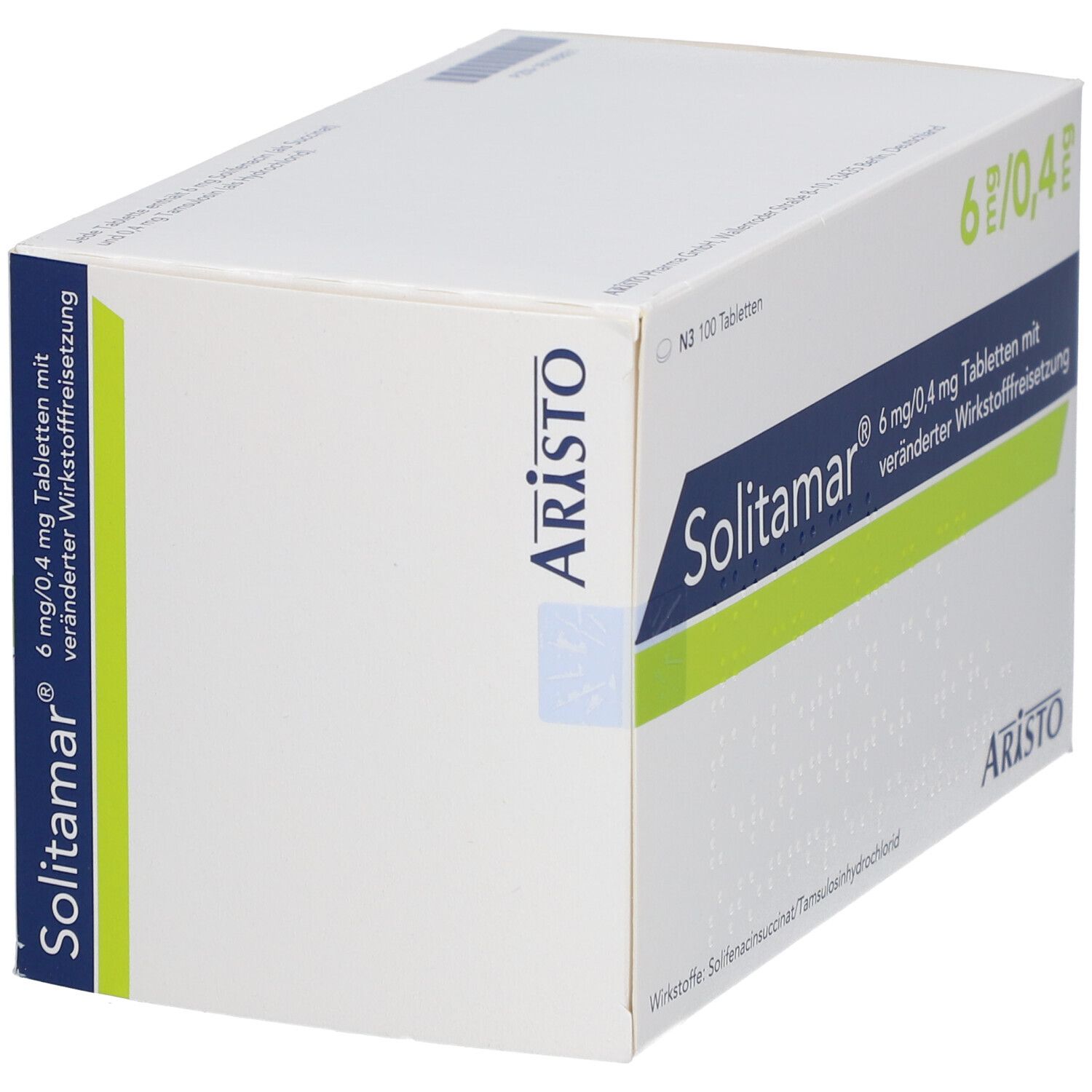 SOLITAMAR 6 mg/0,4 mg Tab.m.veränd.Wirkst.-Frs.