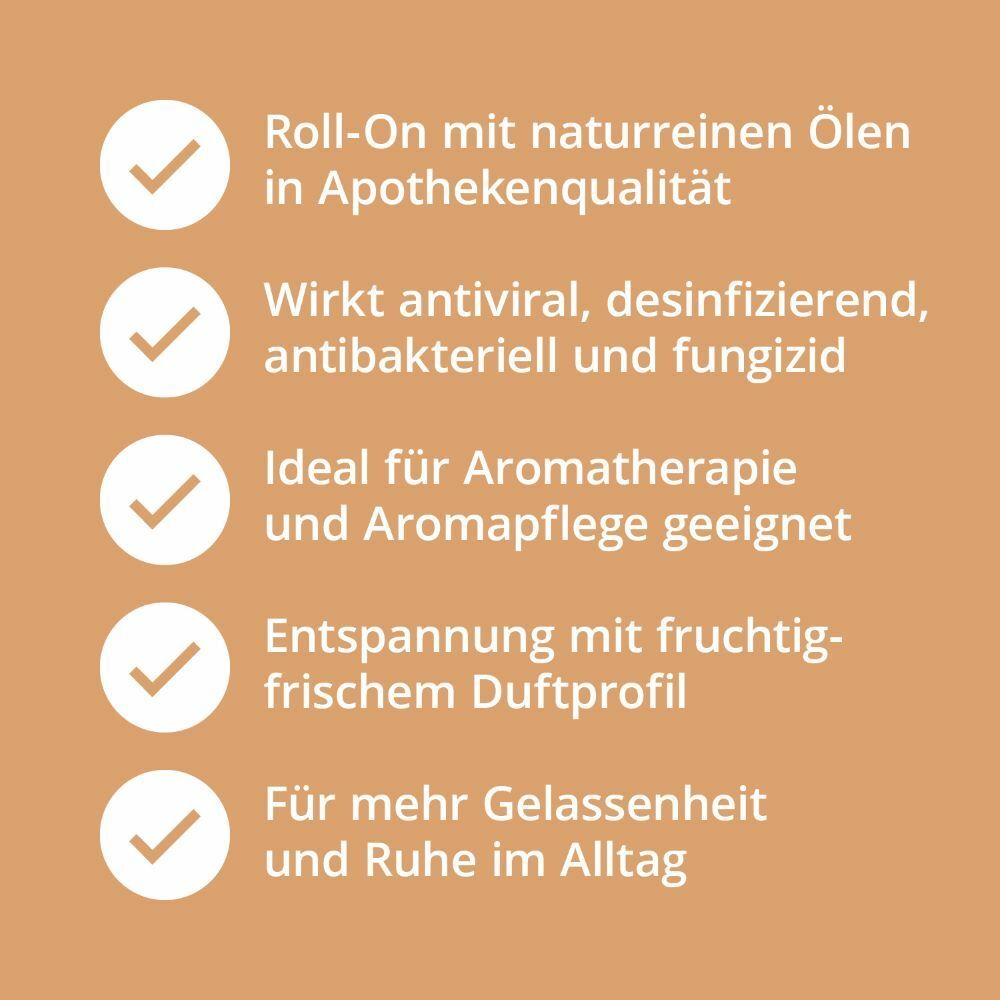 Ruhe & Entspannung Anti-Stress Roll-on 10 ml Ätherisches Öl