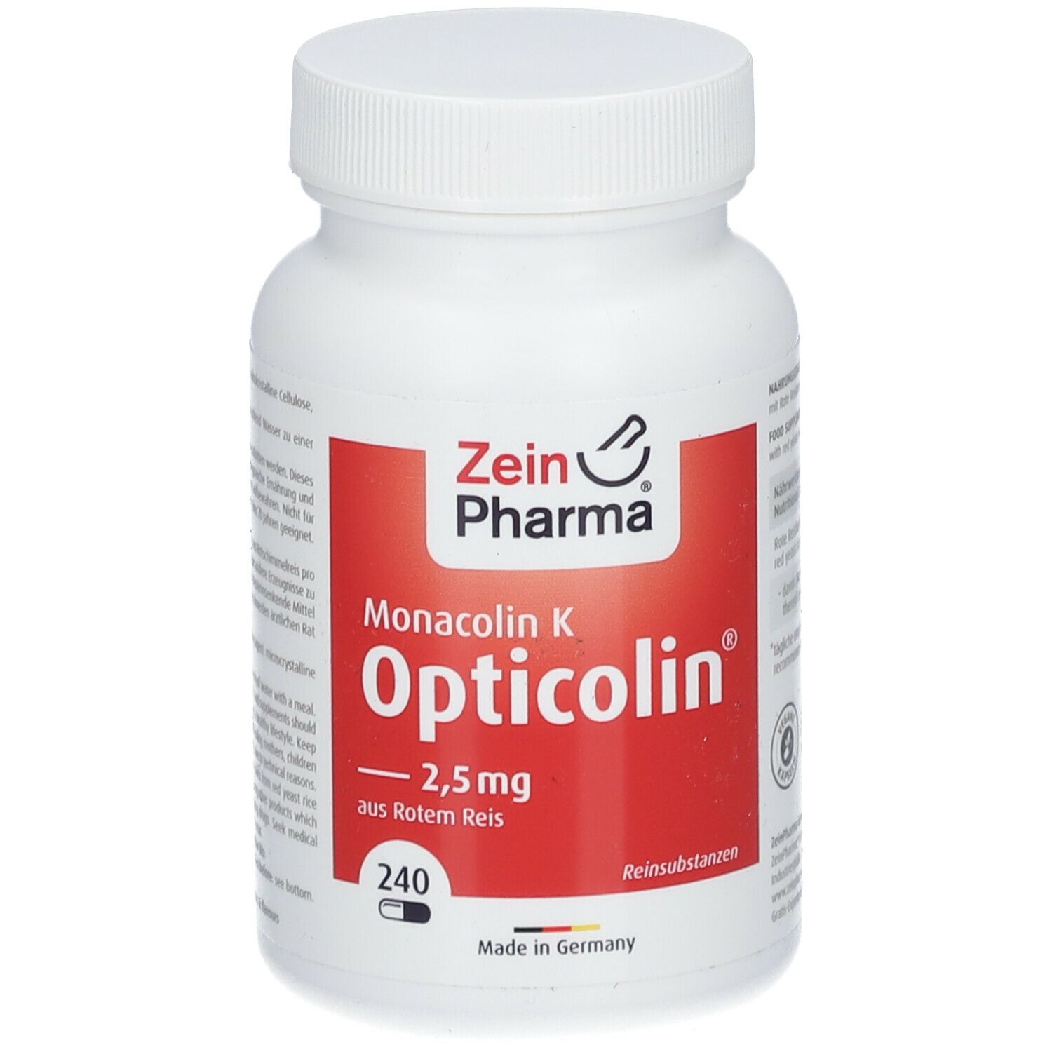 ZeinPharma® Monacolin K Opticolin 2,5 mg 240 St - SHOP APOTHEKE