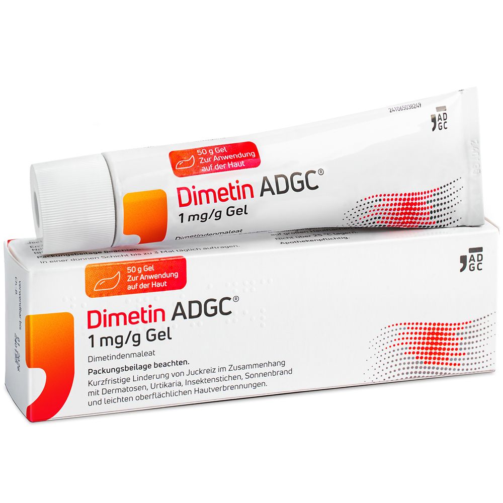 DIMETIN ADGC® – Antiallergikum, Gel gegen Juckreiz wie bei Mückenstichen