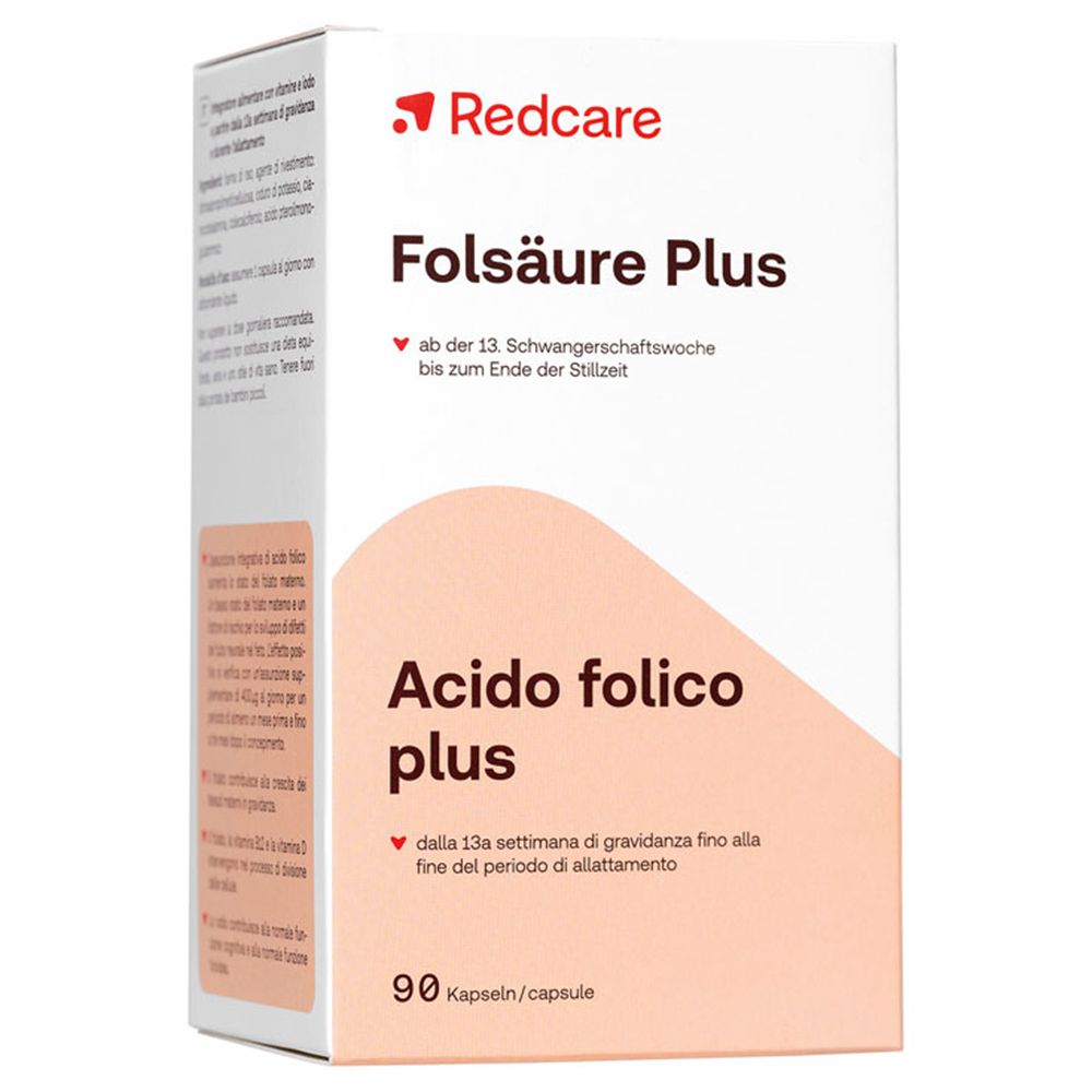 Redcare Folsäure Plus