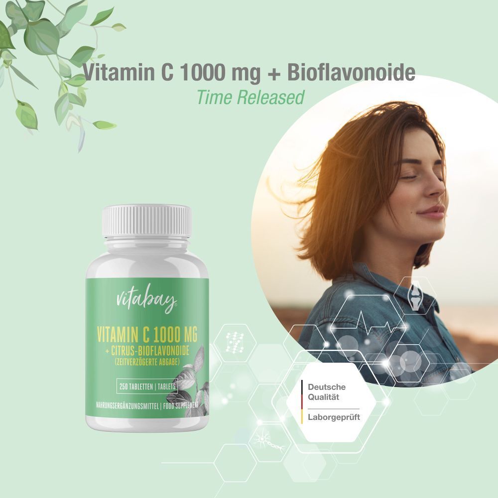 vitabay® VITAMIN C 1000 mg + Citrus-Bioflavonoide
