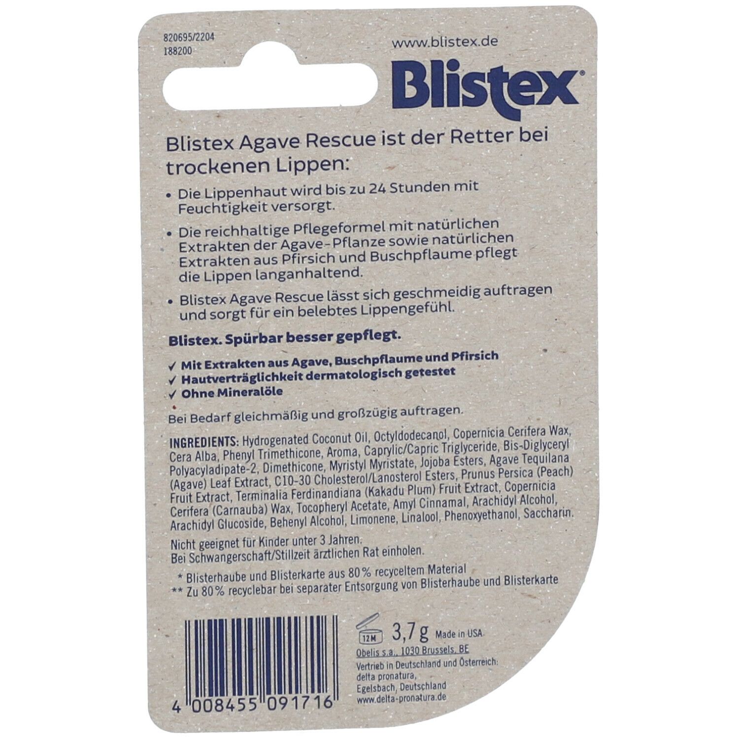 Blistex® Agave Rescue