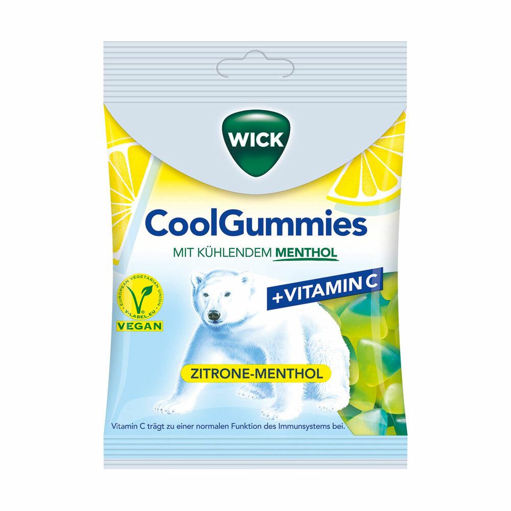 Wick CoolGummies Zitrone-Menthol