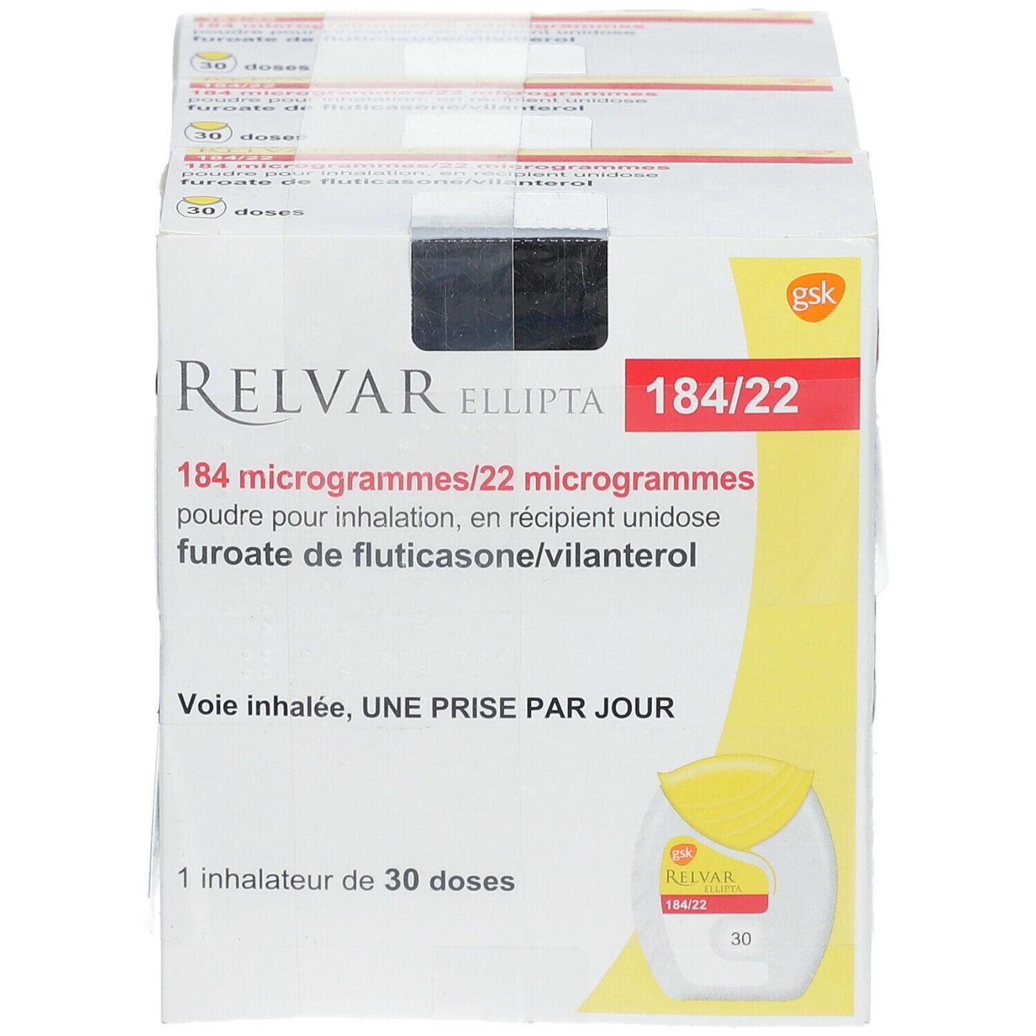 RELVAR Ellipta 184 Mikrogramm/22 Mikrogramm Inh.P.