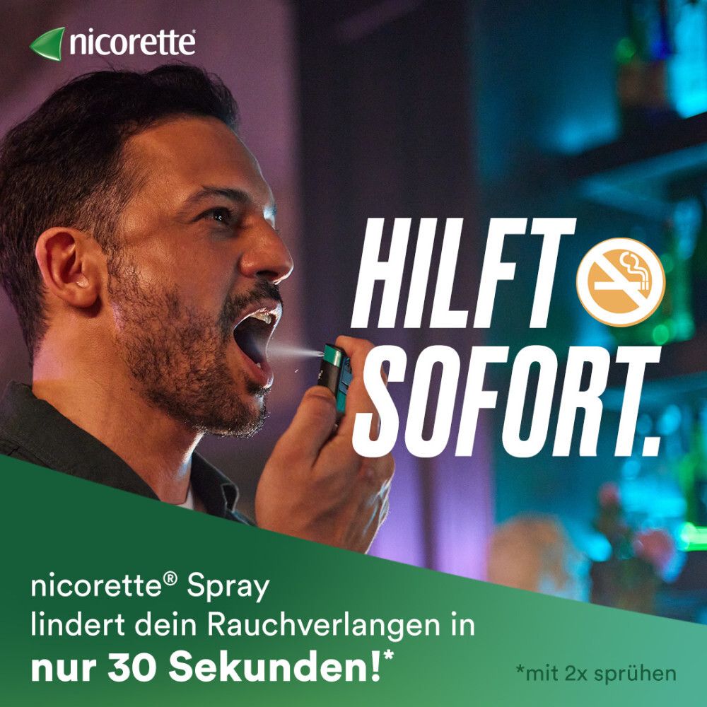 nicorette®  fruit & mint Spray