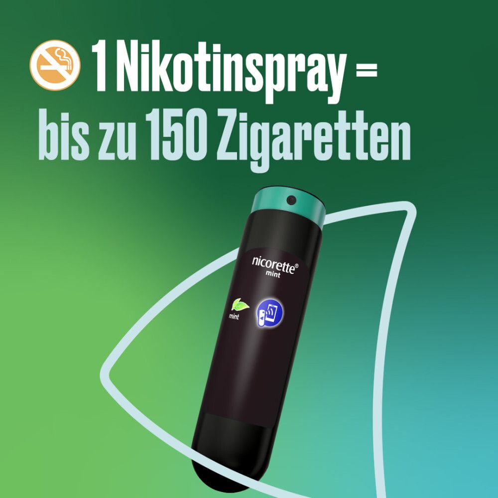 nicorette®  fruit & mint Spray