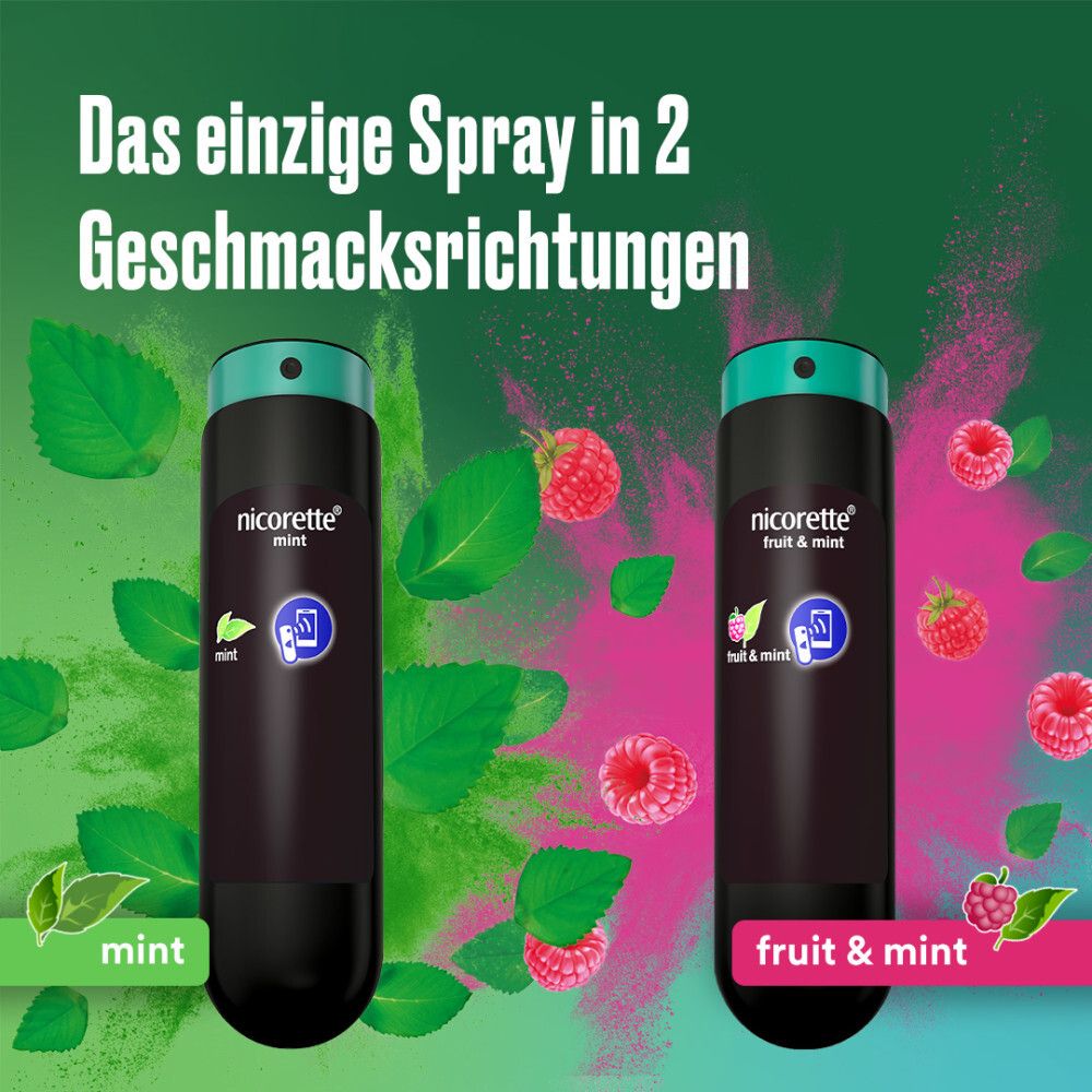 nicorette®  fruit & mint Spray