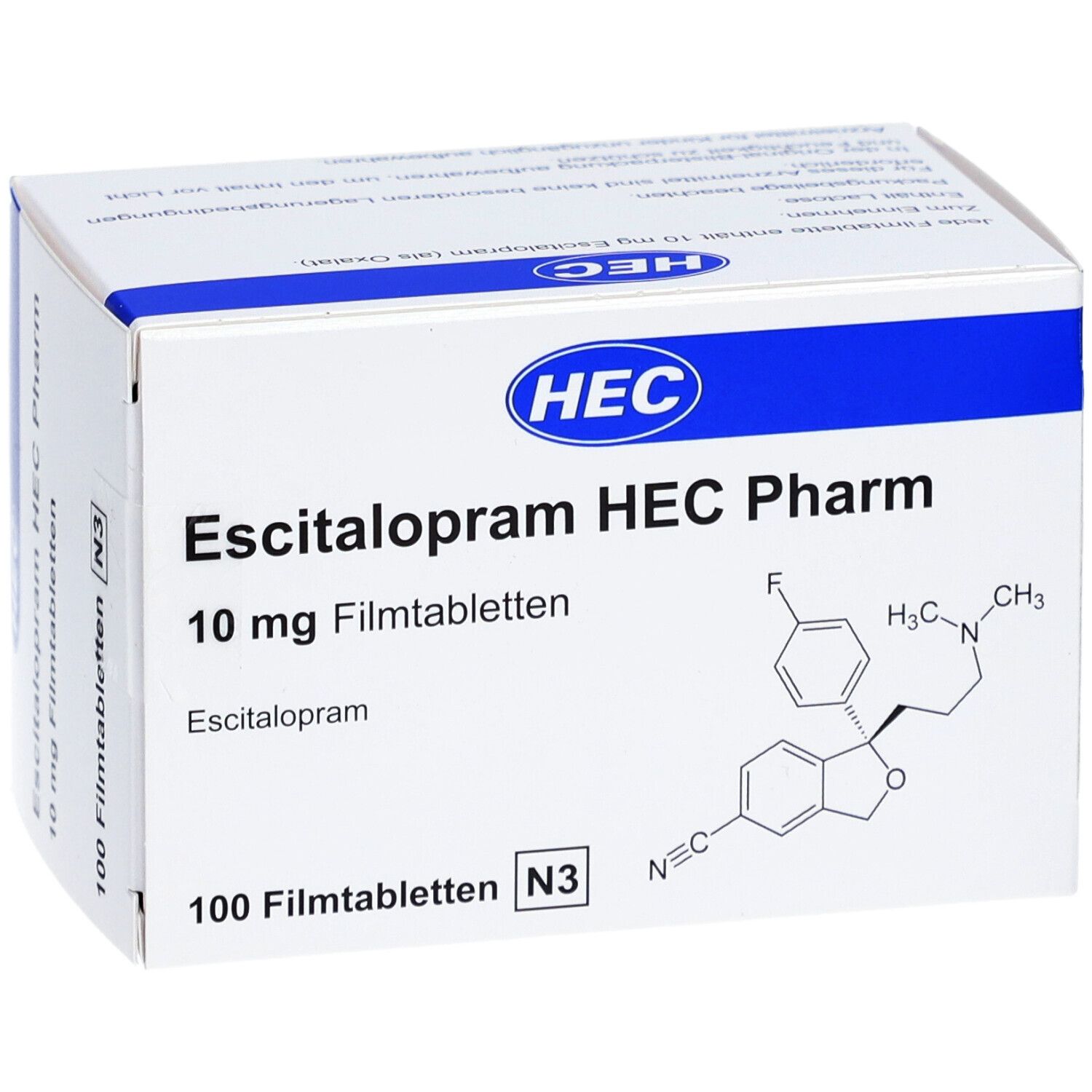 ESCITALOPRAM HEC Pharm 10 mg Filmtabletten