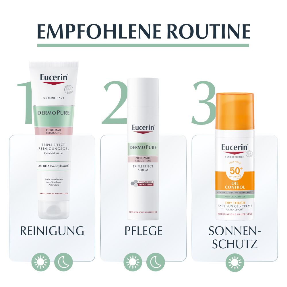 Eucerin® DermoPure Triple Effect Reinigungsgel - Jetzt 20% sparen mit Code "eucerin20"