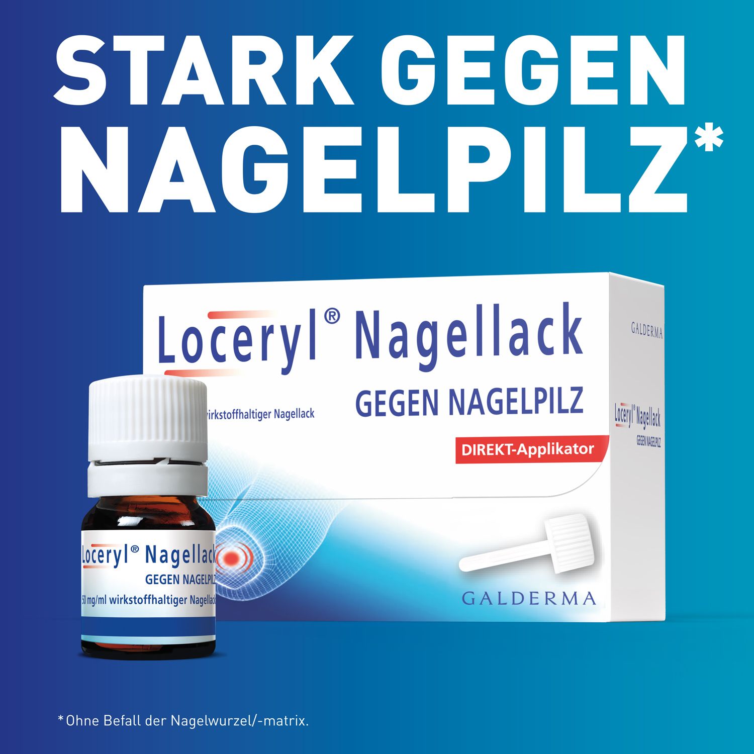 Loceryl Nagellack gegen Nagelpilz DIREKT-Applikat. 1,25 ml Wirkstoffhaltiger