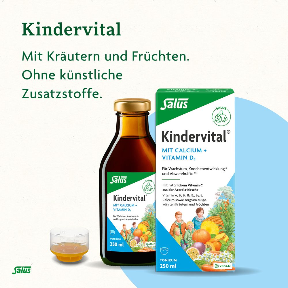 Salus® Kindervital mit Calcium + Vitamin D3