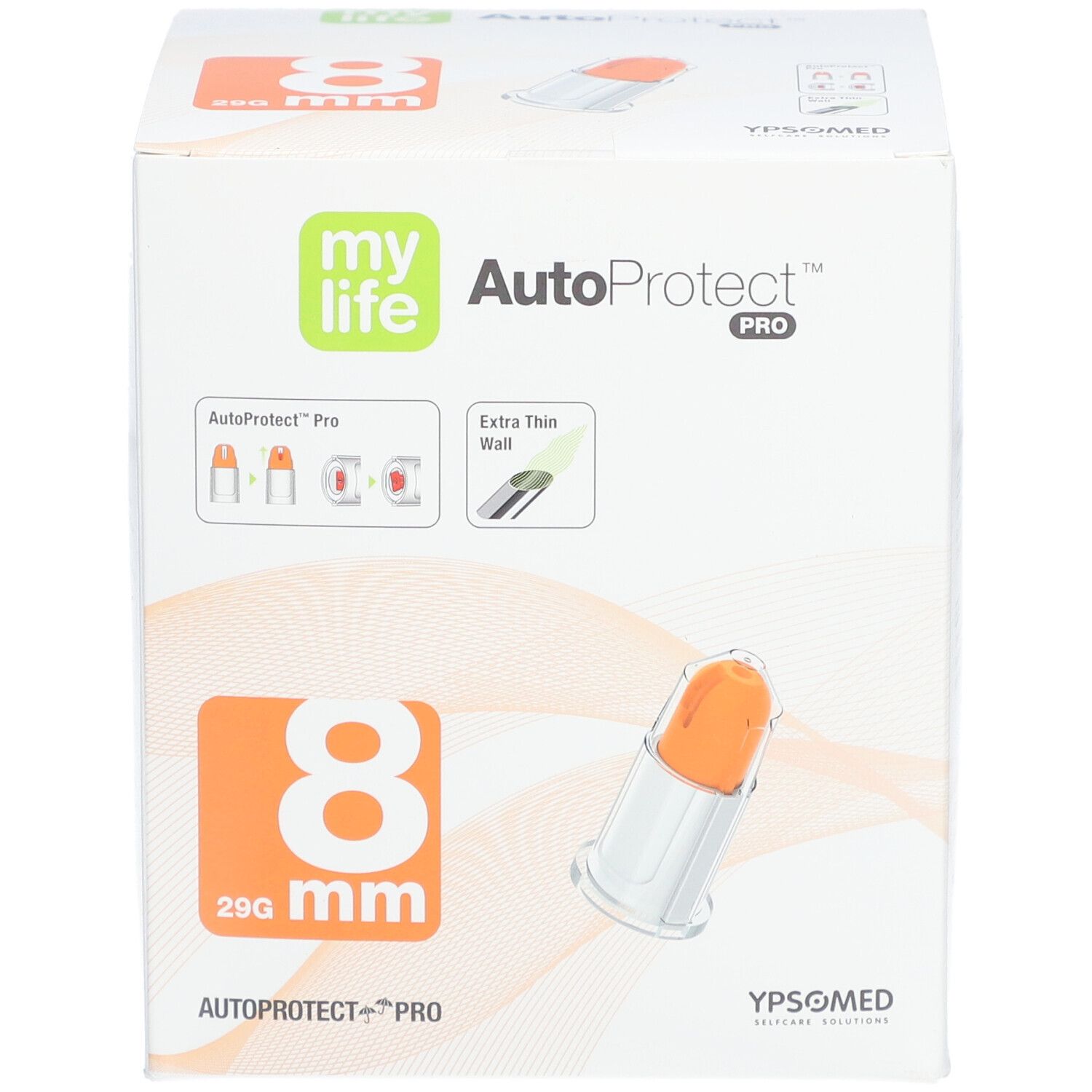 mylife AutoProtect PRO Sich.-Pen-Nadeln 8 mm 29 G