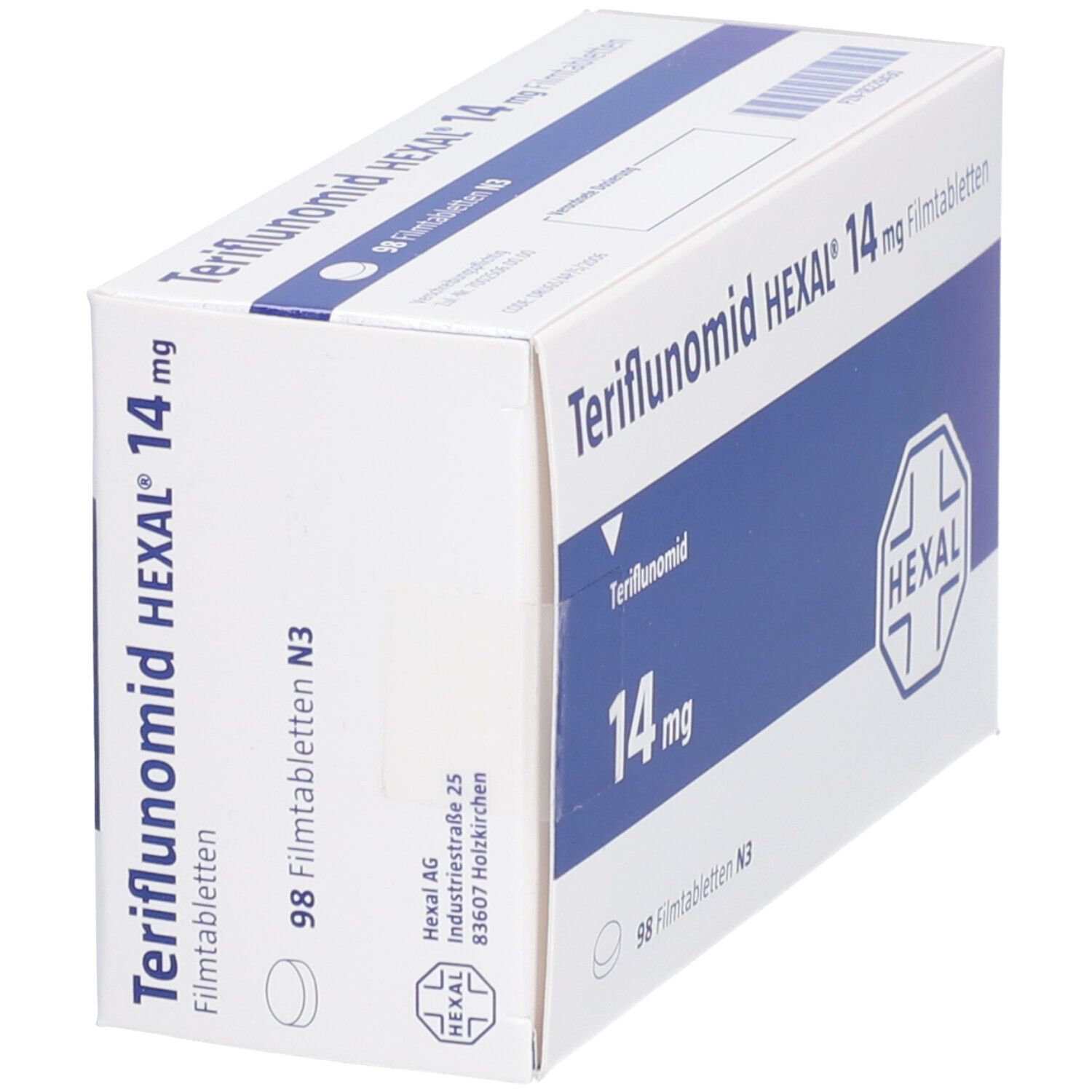 Teriflunomid Hexal 14 mg Filmtabletten 98 St