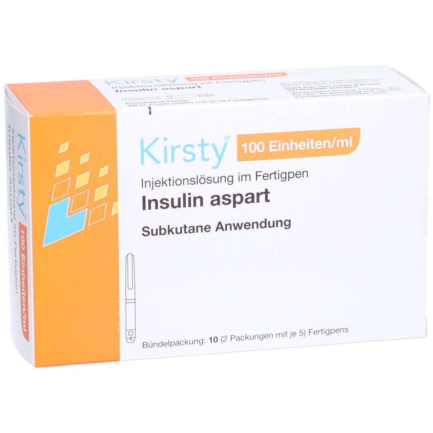 KIRSTY 100 E/ml Inj.-Lsg.i.e.Fertigpen