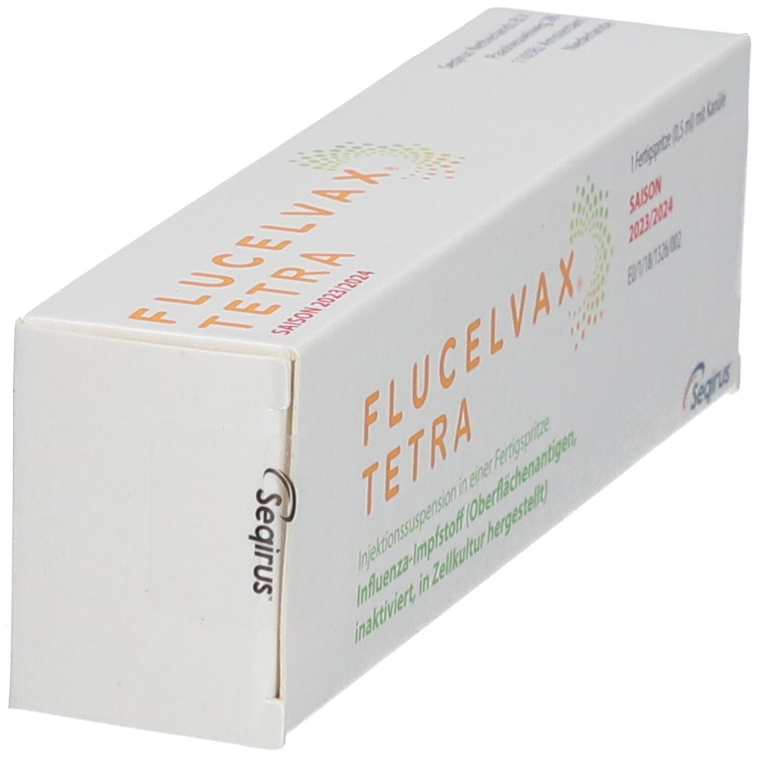 FLUCELVAX Tetra 2023/2024 Inj.Susp.FSpr.m.Kanüle 1x0,5 ml mit dem E