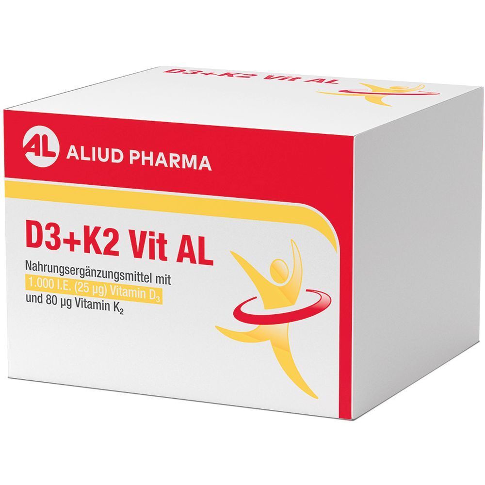 D3+K2 Vit AL 1000 I.e./80 µg Kapseln 90 St