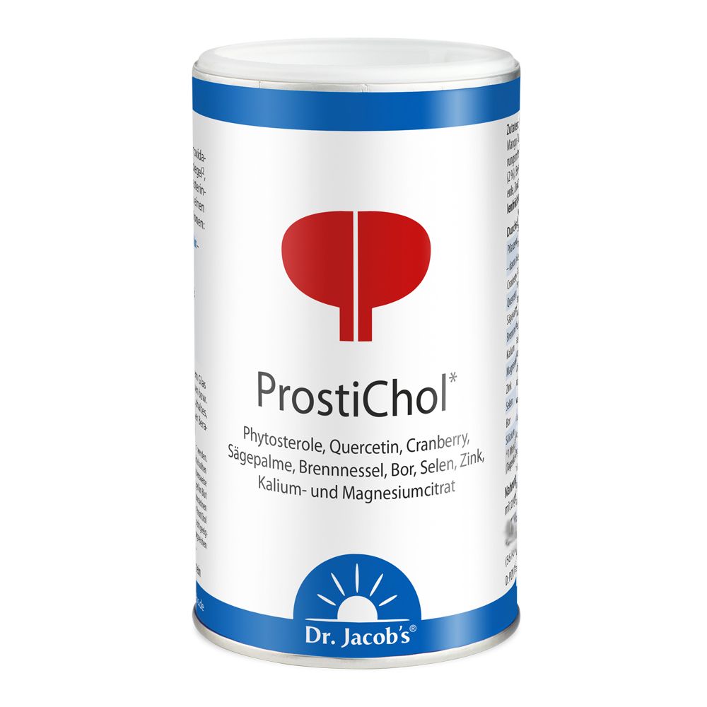 Dr. Jacob's ProstiChol Pulver Phytosterole Quercetin Cranberry Brennnessel vegan