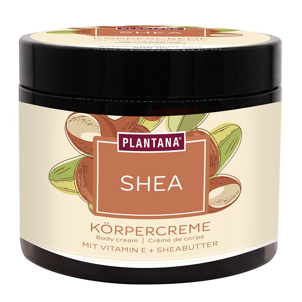 PLANTANA® Shea Körpercreme Sheabutter & Vitamin E