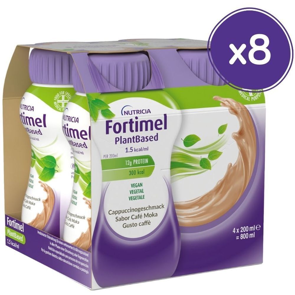 Fortimel PlantBased 1.5 kcal Cappuccino 32x200 ml Flüssigkeit