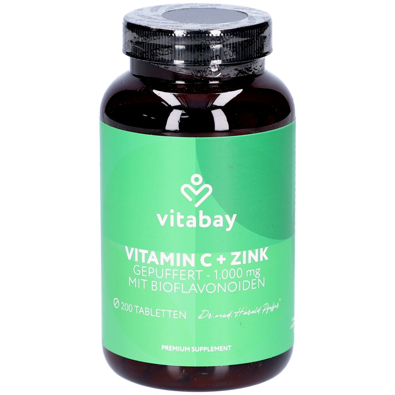Vitamin C 1000 mg+Zink 10 mg vegan hochdos.Tabl. 200 St Tabletten