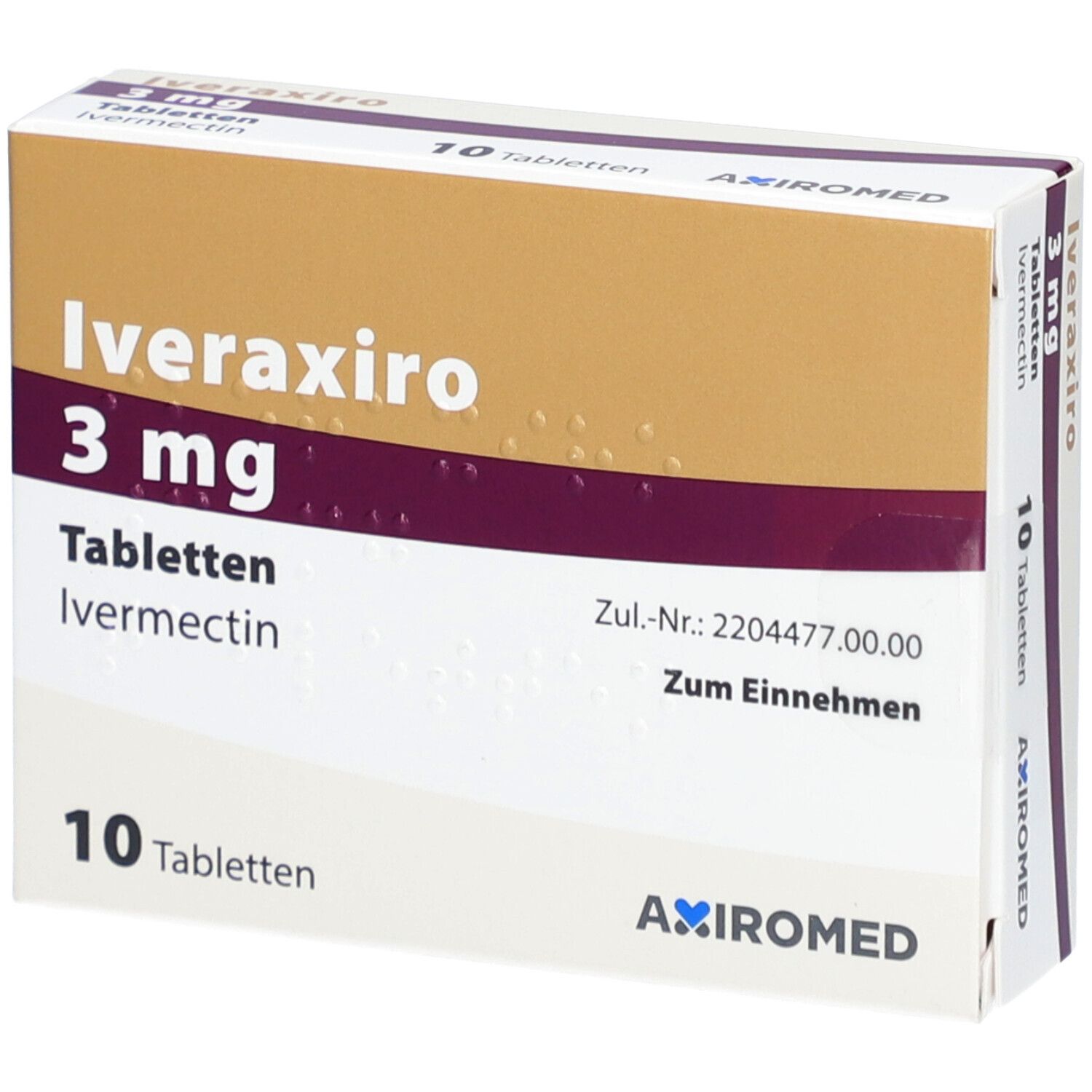 IVERAXIRO 3 mg Tabletten