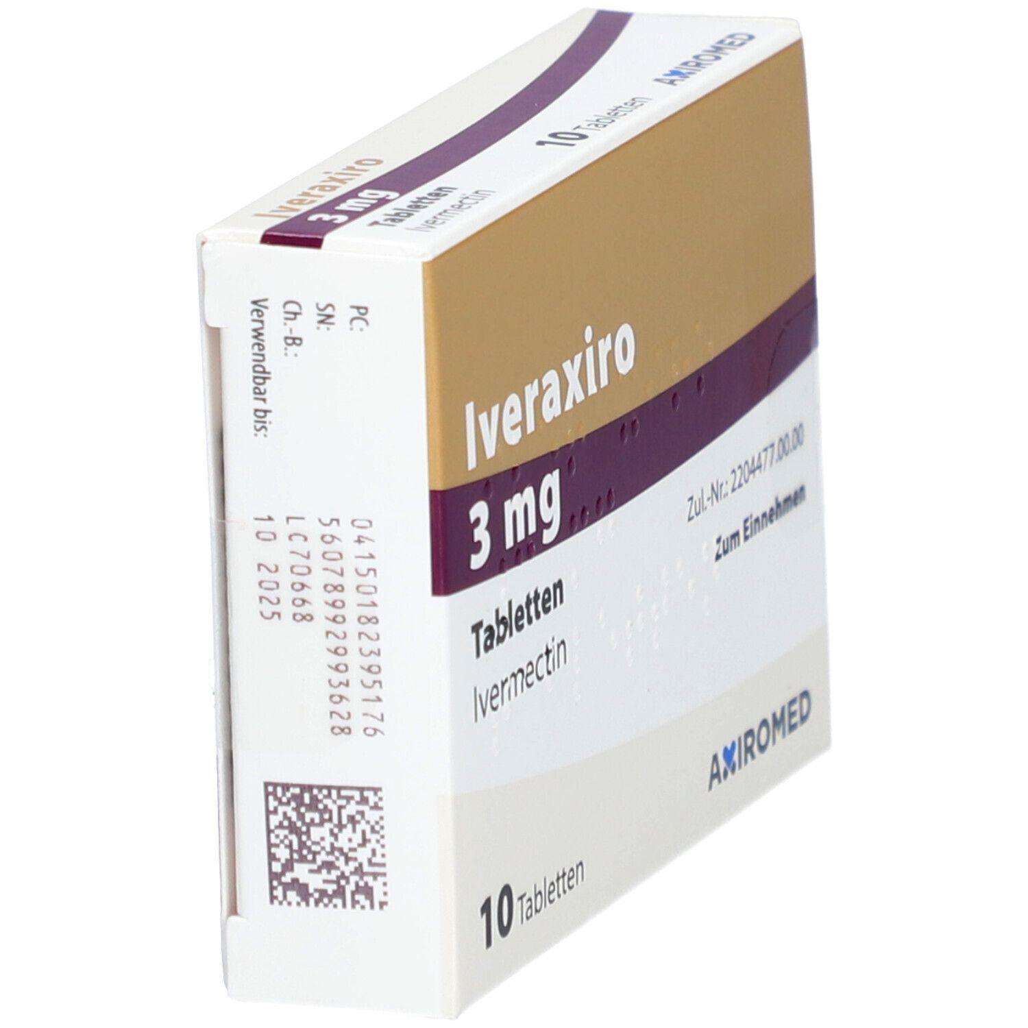IVERAXIRO 3 mg Tabletten