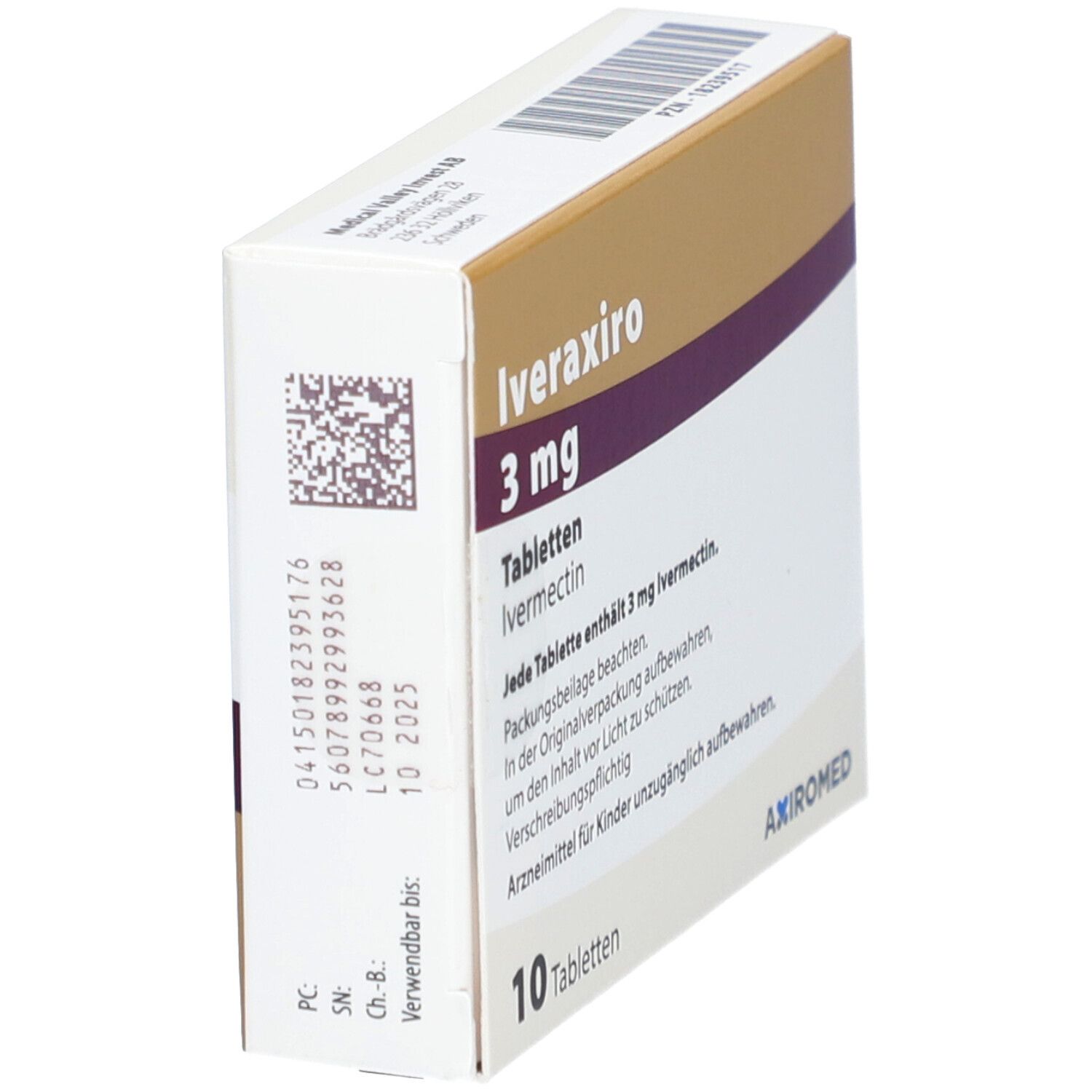 IVERAXIRO 3 mg Tabletten