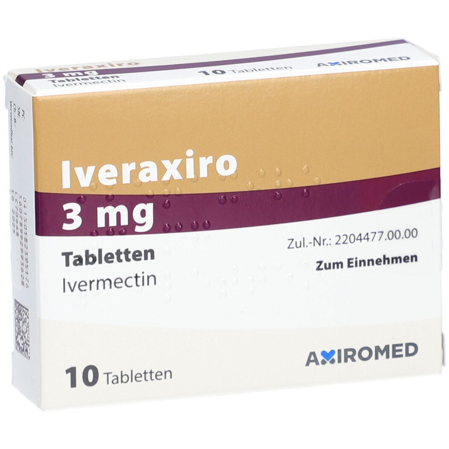 IVERAXIRO 3 mg Tabletten