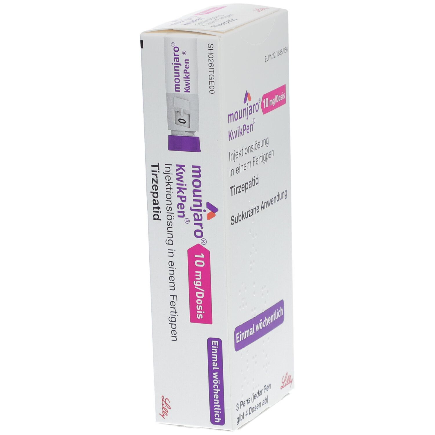 Mounjaro 10 mg/Dosis KwikPen Inj.-Lsg.Fertigpen 3 St Injektionslösung