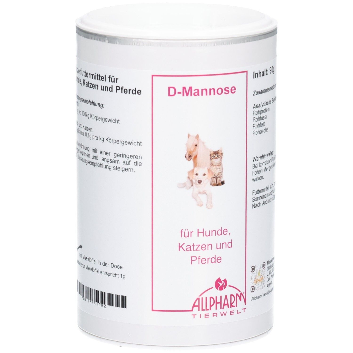 D-Mannose Pulver f.Hunde/Katzen/Pferde 90 g
