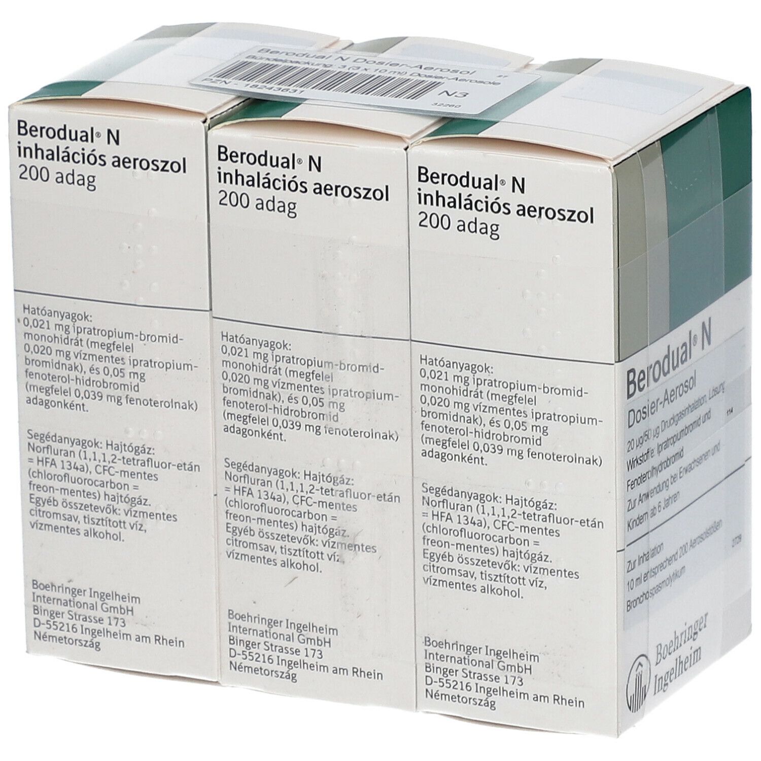 Berodual N Dosieraerosol 3x10 ml