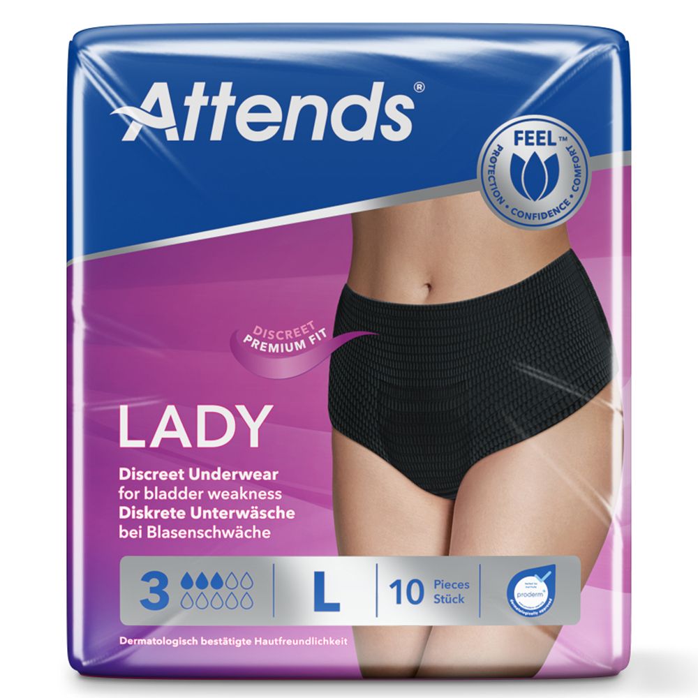 Attends Lady Discreet Underwear 3 L